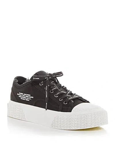 Marc Jacobs Women's The Trainer Low Top Trainers In Black