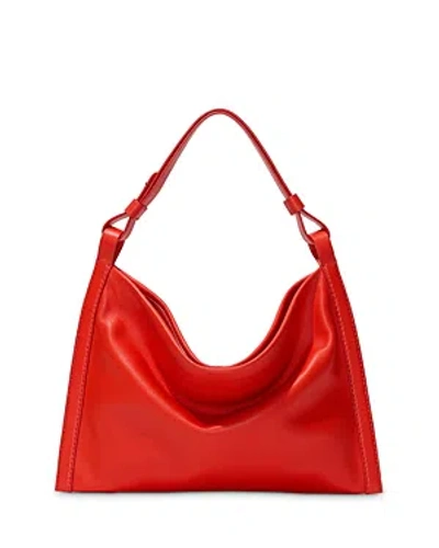 Proenza Schouler White Label Minetta Nappa Shoulder Bag In Flame