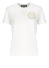 VERSACE JEANS COUTURE VERSACE JEANS COUTURE T-SHIRTS AND POLOS WHITE