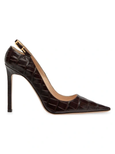 Tom Ford Women's Angelina 105mm Leather Pumps In Multicolor