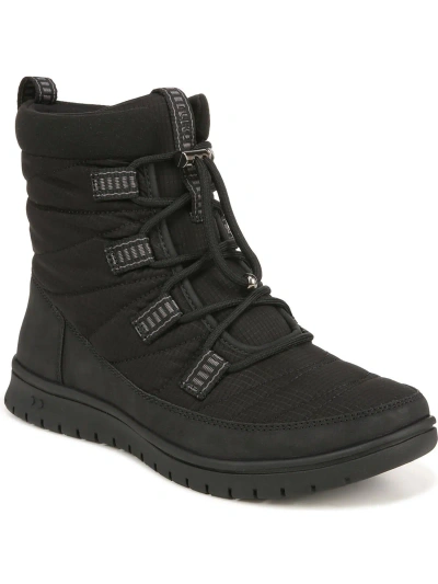 Ryka Womens Waterproof Cold Weather Winter & Snow Boots In Black