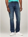 TOMMY HILFIGER MEN'S DENTON STRAIGHT FIT DARK BLUE WASH JEAN