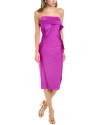 ISSUE NEW YORK STRAPLESS MIDI DRESS