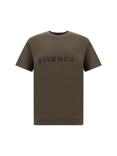 Givenchy T-shirts And Polos In Khaki