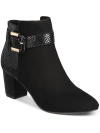 Karen Scott Ivvy Womens Zipper Almond Toe Ankle Boots In Green