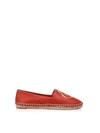 TORY BURCH EMBELLISHED NAPPA LEATHER ESPADRILLES,7723259