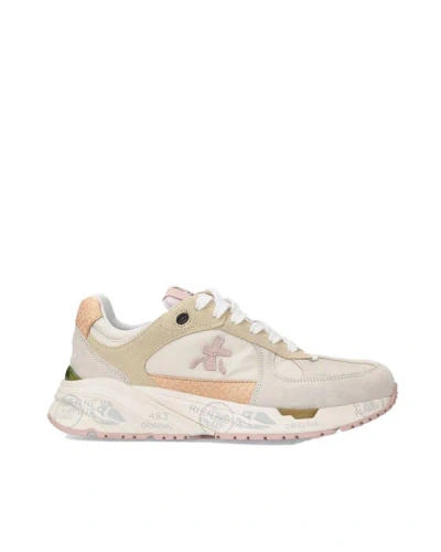 Premiata Sneakers 2 In Ivory