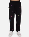 Lauren Moshi Chantria Neon Stud Elements In Black