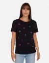 Lauren Moshi Edda Neon Stud Elements In Black
