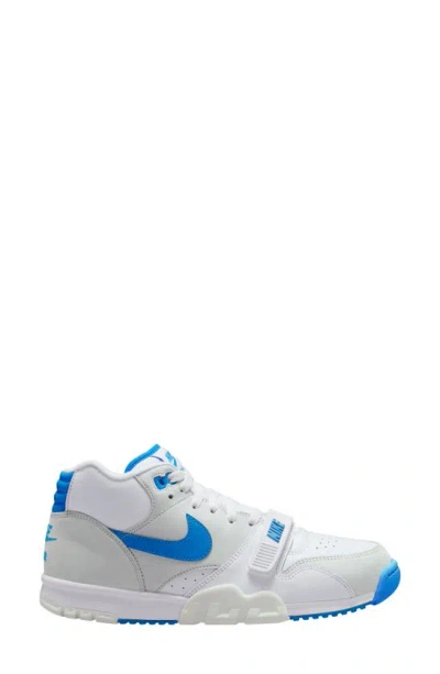 Nike Men's Air Trainer 1 Shoes In White/summit White/photo Blue