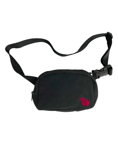 Logo Brands Men's And Women's Cleveland Guardians Fanny Pack In Black