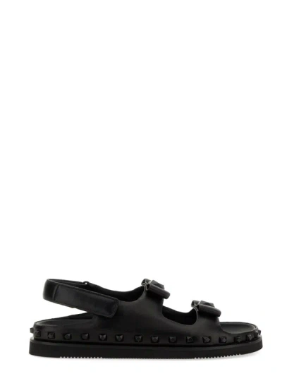 Ash Ursula Slingback Sandal In Black