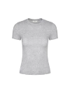 Pangaia Women's 365 Cotton-stretch Tee — Grey-marl In Grey Marl