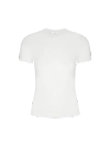 Pangaia Women's 365 Cotton-stretch Tee — Off-white In Off-white