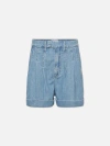 FRAME FRAME PLEATED WIDE CUFF SHORTS