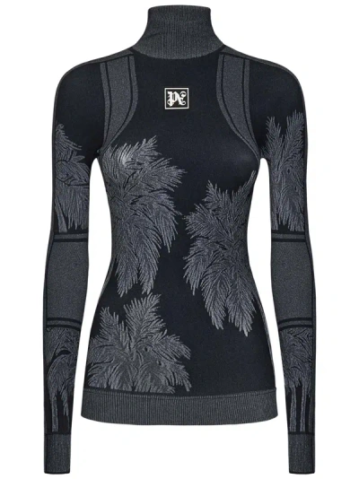 Palm Angels Top  Woman Color Black In Nero