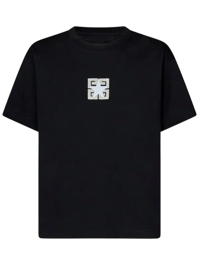 Givenchy Men's 4g Stars Boxy Fit T-shirt In Cotton In Black
