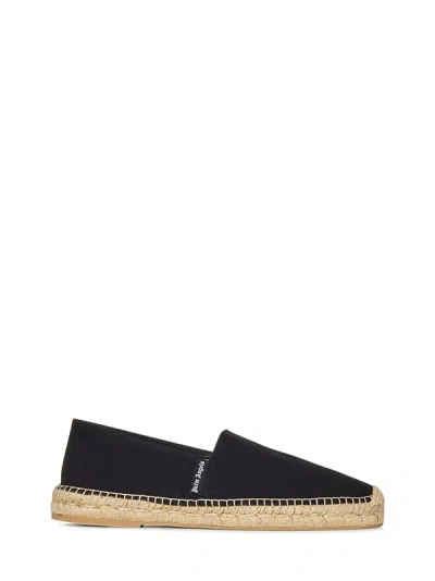 Palm Angels Flat Shoes In Nero