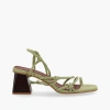 Alohas Goldie Leather Sandal In Green
