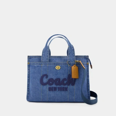 Coach Cargo Tote Shopper Bag -  - Canvas - Blue