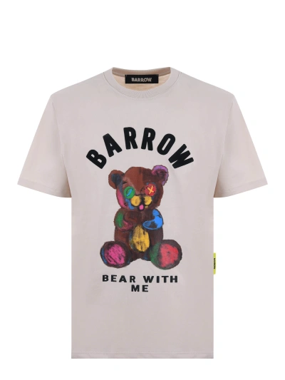 Barrow Jersey T-shirt Clothing In Grey