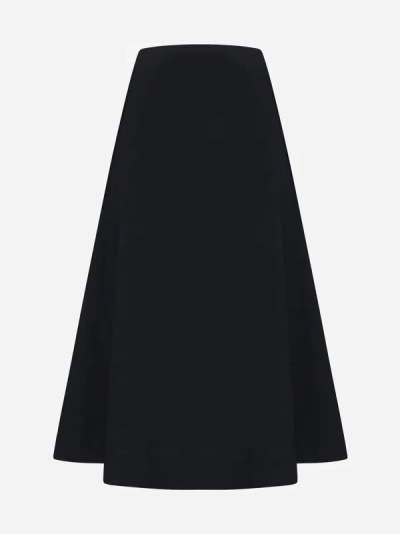 Studio Nicholson Skirt In Darkest Navy