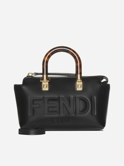 Fendi By The Way Mini Tote Bag In Black