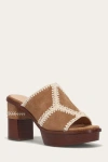 THE FRYE COMPANY FRYE PIPA CROCHET PLATFORM SANDAL SANDALS