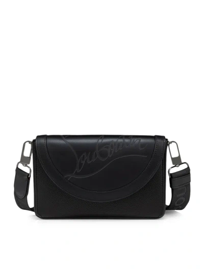 Christian Louboutin Explorafunk Wallet With Chain In Black