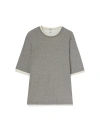 JIL SANDER LAYERED COTTON T-SHIRT