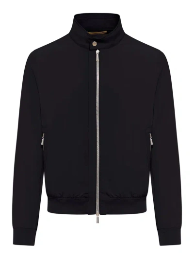 MOORER ZIP-UP BOMBER JACKET