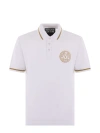 VERSACE JEANS COUTURE VERSACE JEANS COUTURE  T-SHIRTS AND POLOS WHITE