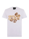 VERSACE JEANS COUTURE VERSACE JEANS COUTURE  T-SHIRTS AND POLOS WHITE