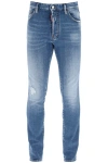 Dsquared2 Man Jeans Blue Size 34 Cotton, Elastane