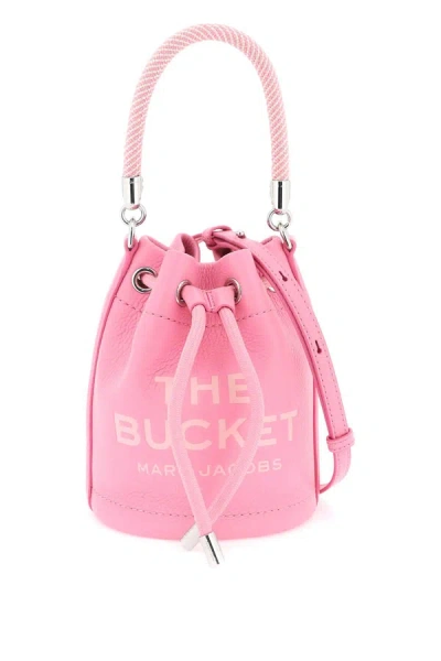 MARC JACOBS MARC JACOBS THE LEATHER MINI BUCKET BAG