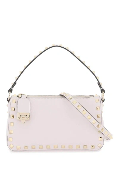 Valentino Garavani Rockstud Small Bag In Purple