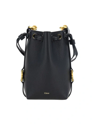 Chloé Women Micro Marcie Shoulder Bag In Black