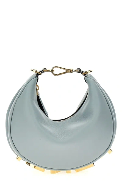 Fendi Women 'graphy Mini' Handbag In Blue