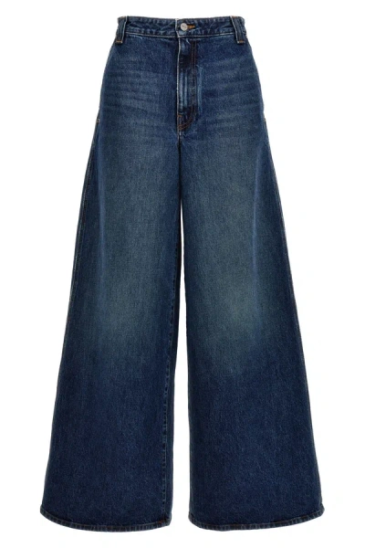 Khaite Jacob High-rise Wide-leg Jeans In Archer