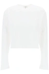 AGOLDE AGOLDE "CROPPED LONG SLEEVED MASON T