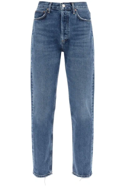 Agolde Straight Leg Jeans From The 90's With High Waist