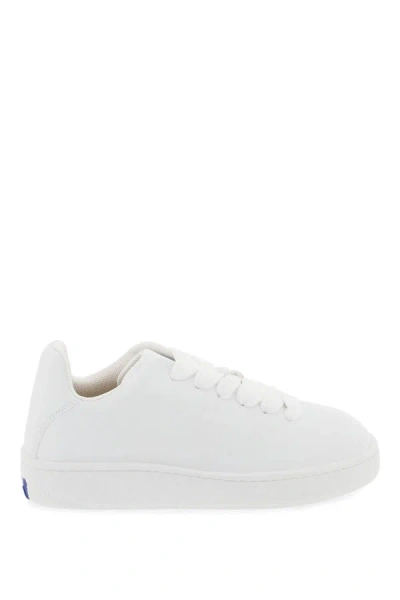 Burberry Classic Lace-up Sneakers For Women In White
