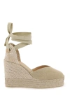 Castañer Chiara 8 Lurex Espadrilles In Neutrals