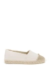 Castaã±er Kampala Frayed Canvas Espadrille In White