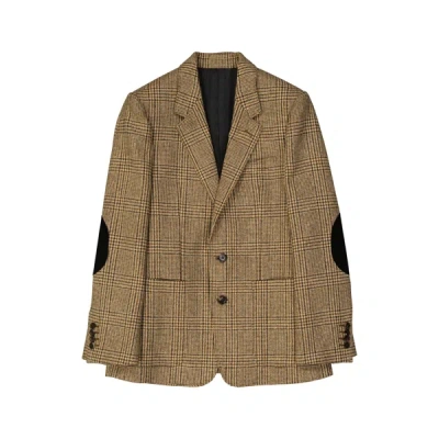 Celine Wool Blazer In Brown