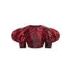 DOLCE & GABBANA DOLCE & GABBANA CROPPED JACQUARD JACKET