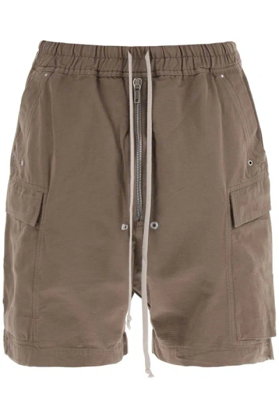 Drkshdw Cargobela Bermuda Shorts In Neutro