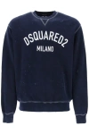 DSQUARED2 DSQUARED2 "USED EFFECT COOL FIT SWEATSHIRT