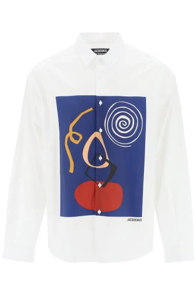 Jacquemus La Simon Shirt In White