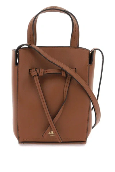 Mulberry Mini Clovelly Tote Bag In Brown